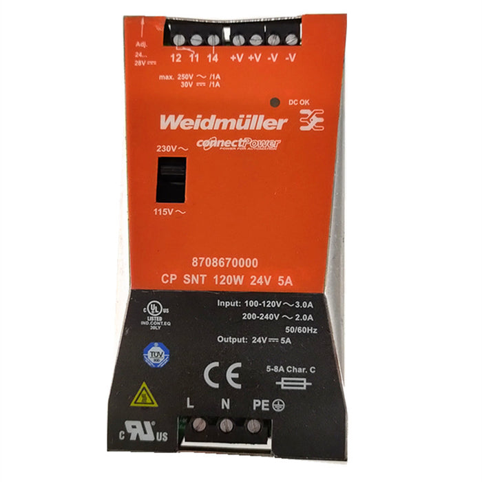 1PC Used For Weidmuller 8708670000 Switching Power Supply