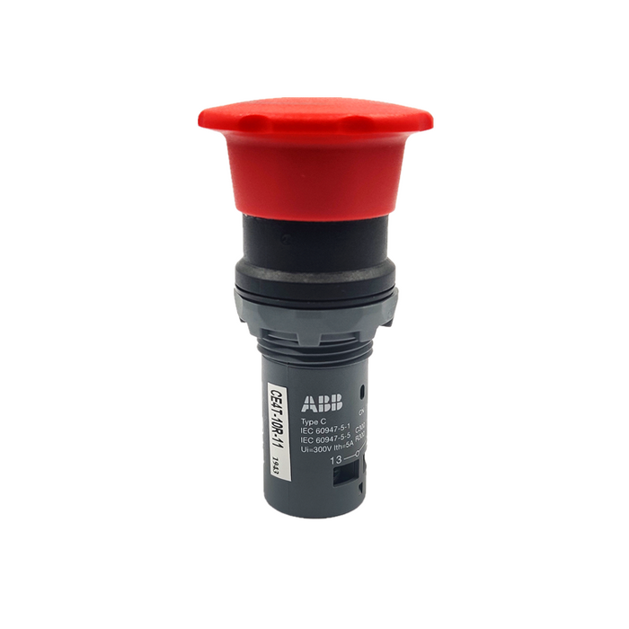 1PCS New ABB CE4P-10R-01 Emergency stop switch