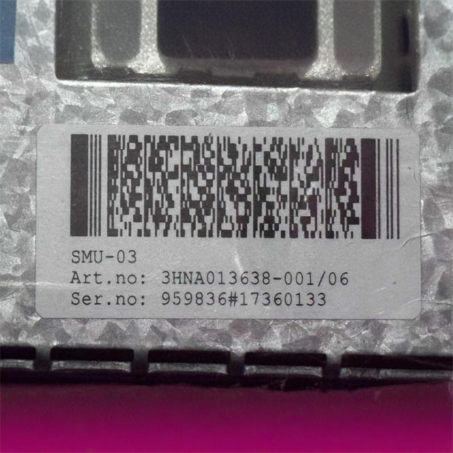 ABB 3HNA013638-001 SMU-03 Serial Measurement Unit for IRC5P Robot