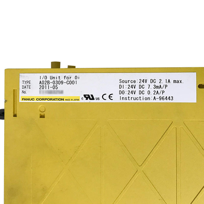 FANUC A02B-0309-C001 0i CNC I/O Module 96DI 64DO