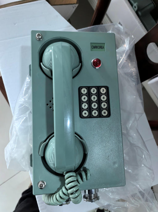 The CMR SAW-301A is a watertight wall-type marine telephone manufactured by CMR Korea (often 