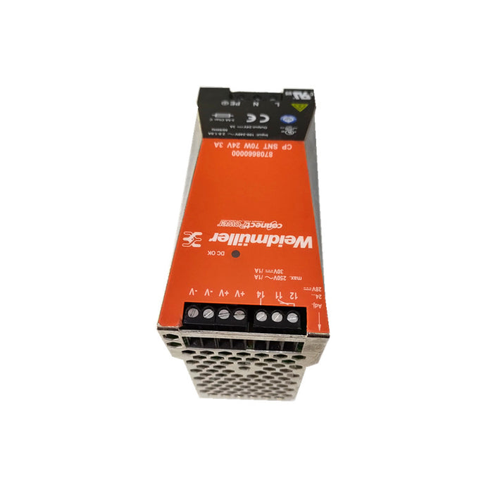 Weidmuller 8708660000 Switch-Mode Power Supply 100-240VAC CP SNT 70W 24V 3A
